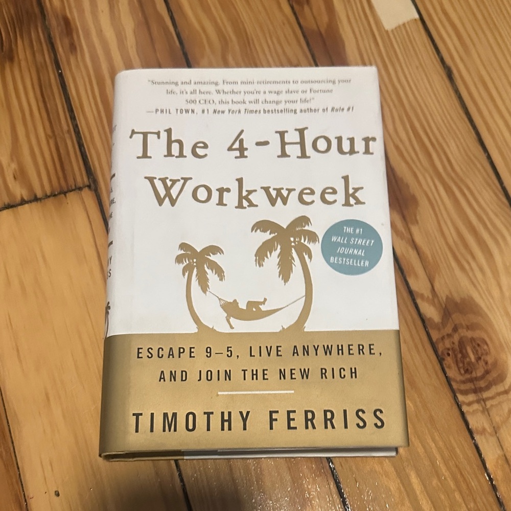 The 4-Hour Workweek Book by Timothy Ferriss